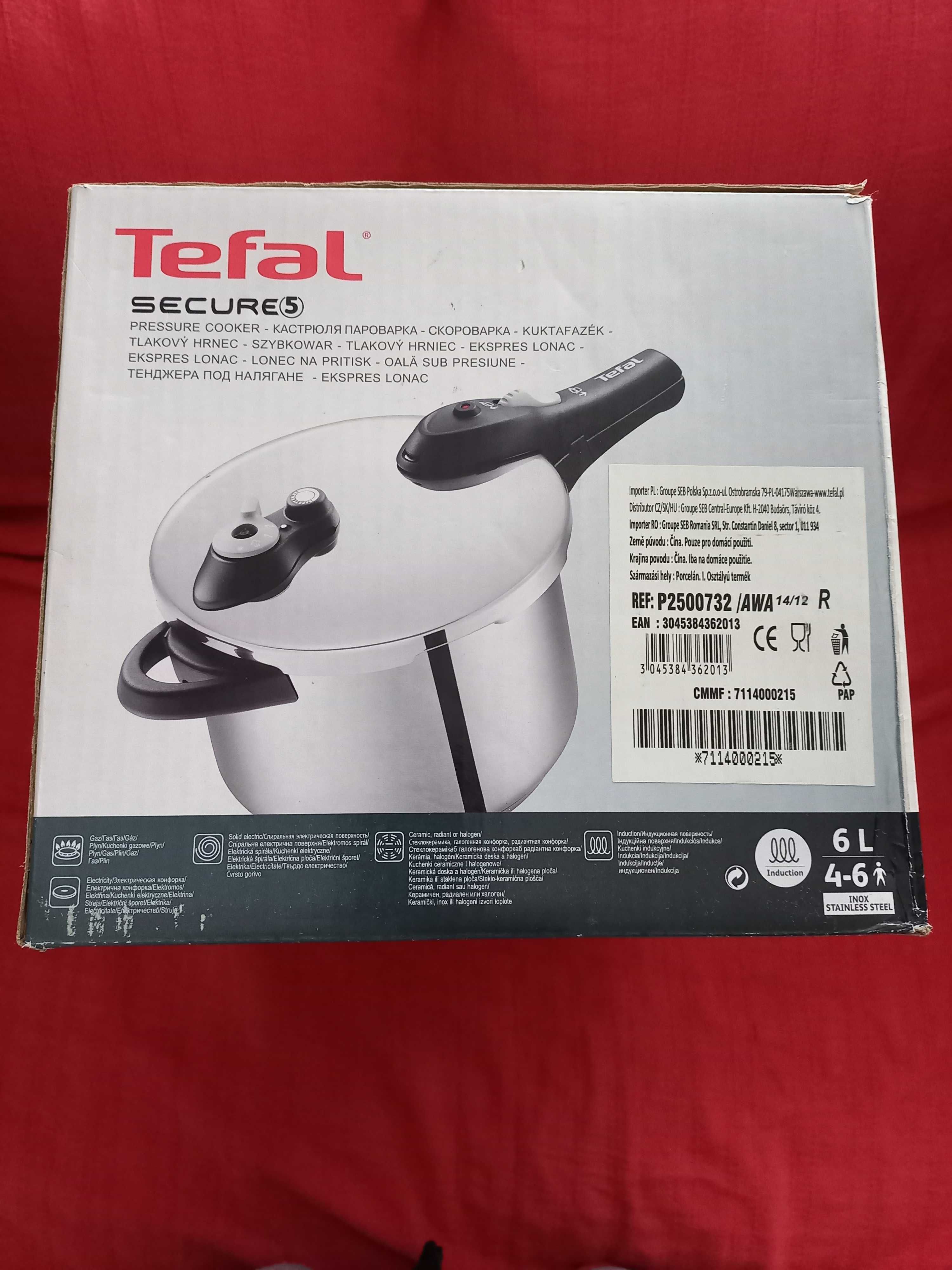 Тенджера под нлягане TEFAL