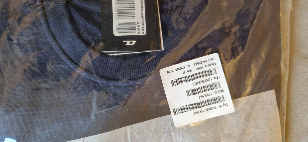 Bluza Diesel Navy Gin marimea  M