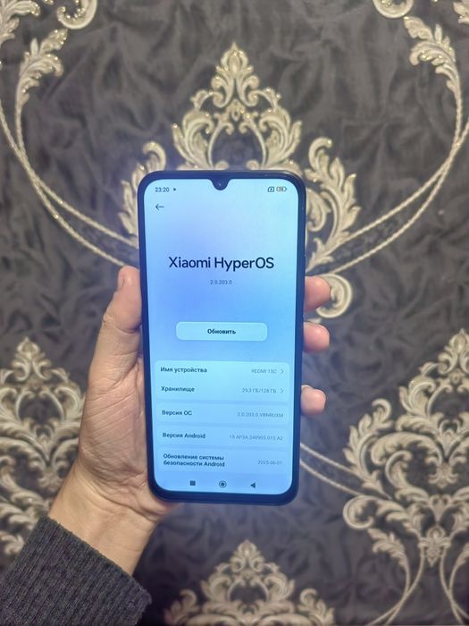 Redmi 15C 4/128gb ekran 120hrz yangi  holati ideal sotiladi