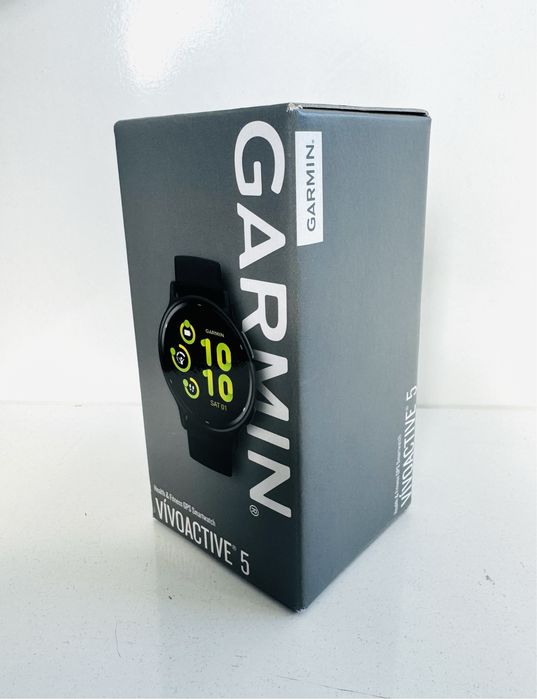 НОВ! Garmin Vivoactive 5 Black ГАРАНЦИЯ!