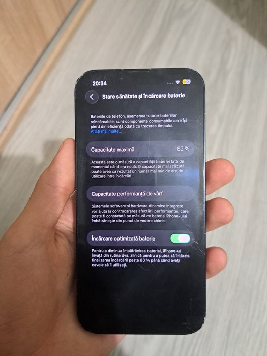 iPhone 13 - 128 GB | Stare foarte bună | Baterie 82%