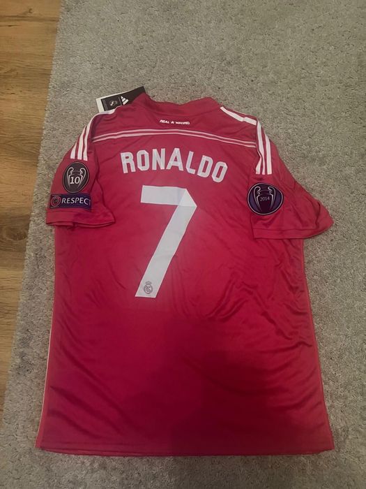 tricou Real Madrid Retro Cristiano Ronaldo