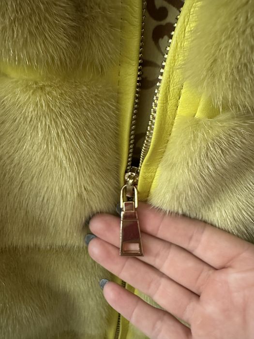 Haina superba de vizon Made in Italy