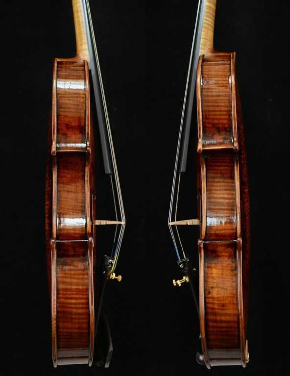 Vioara model Stradivarius sunet puternic, dulce ,deschis ,penetrant