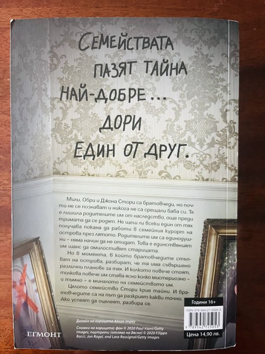 Роман на Карън Макменсънс ,,Братовчедите”