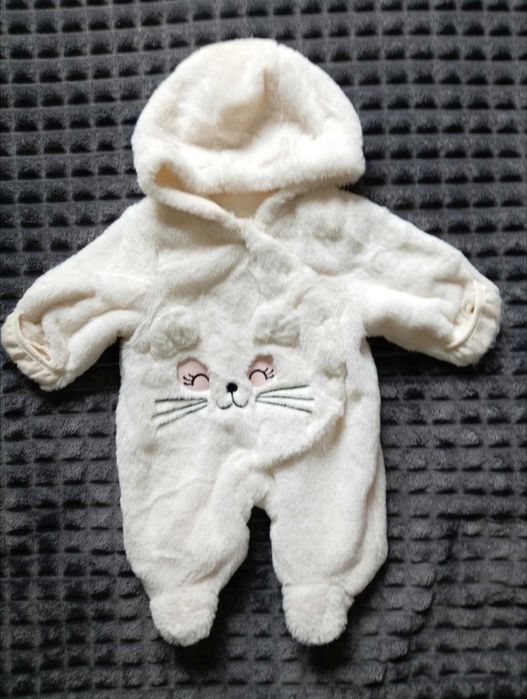 Бебешки космонавти от заешка и овча кожа 0-3м