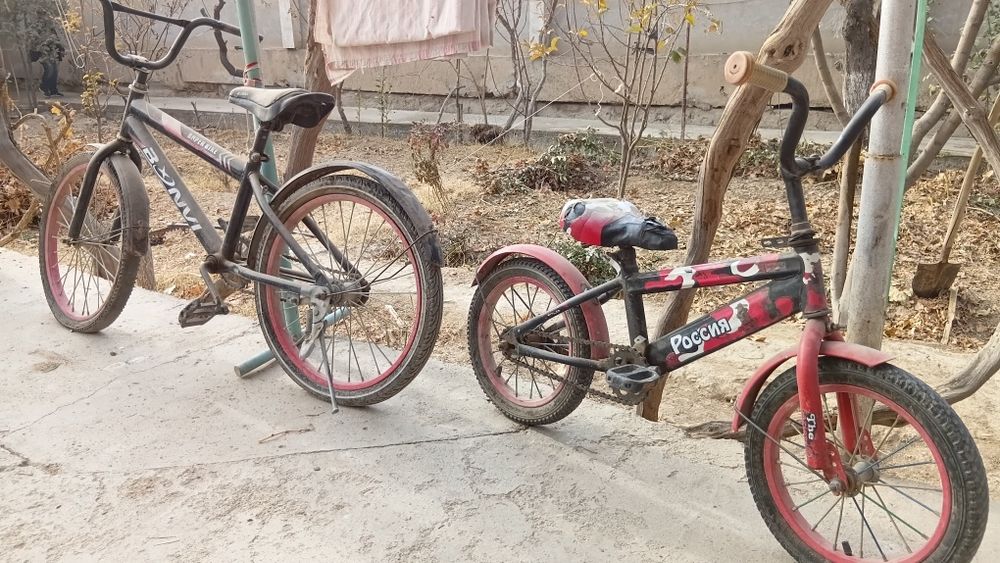 Велосипед запчаст учун узини тахлаб минса хам булади рамалари бутун