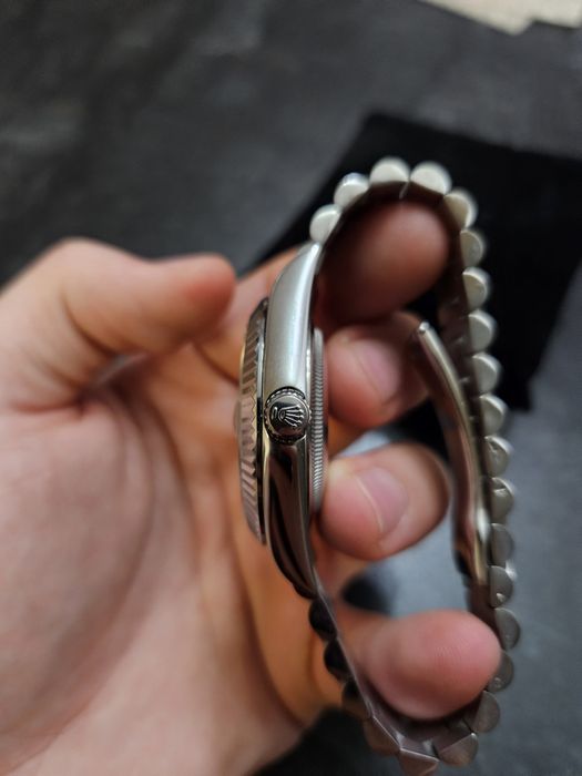 Rolex Day-Date 41mm Olive Green Dial No Box