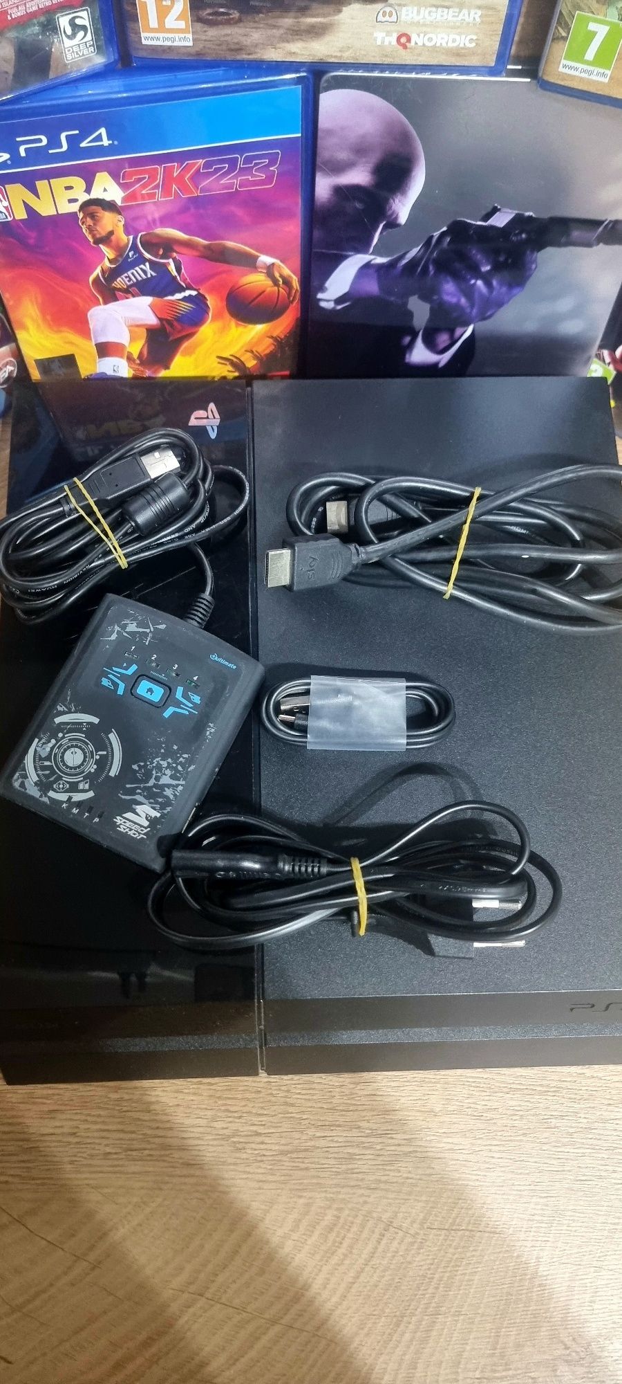 PlayStation 4 Fat  500gb PS4 ПС4 + 2 Джойстикa + 10 Игри