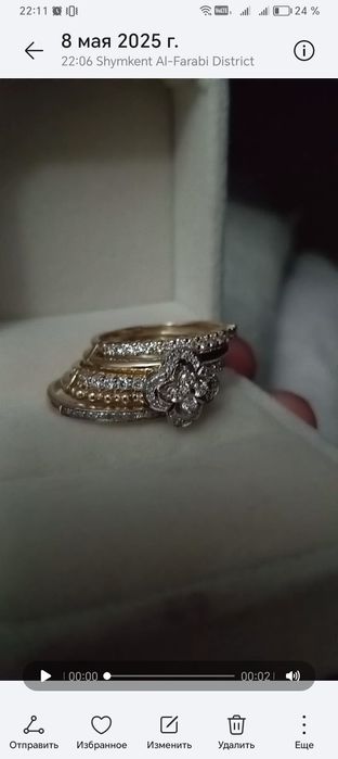Эксклюзив кольцо бриллиантовый RC!