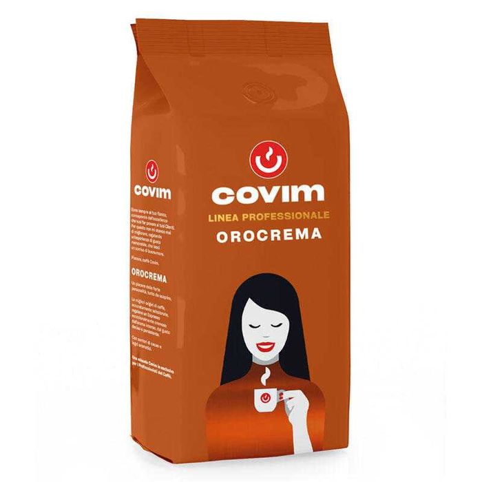Кафе на зърна Covim 1кг Ковим Orocrema