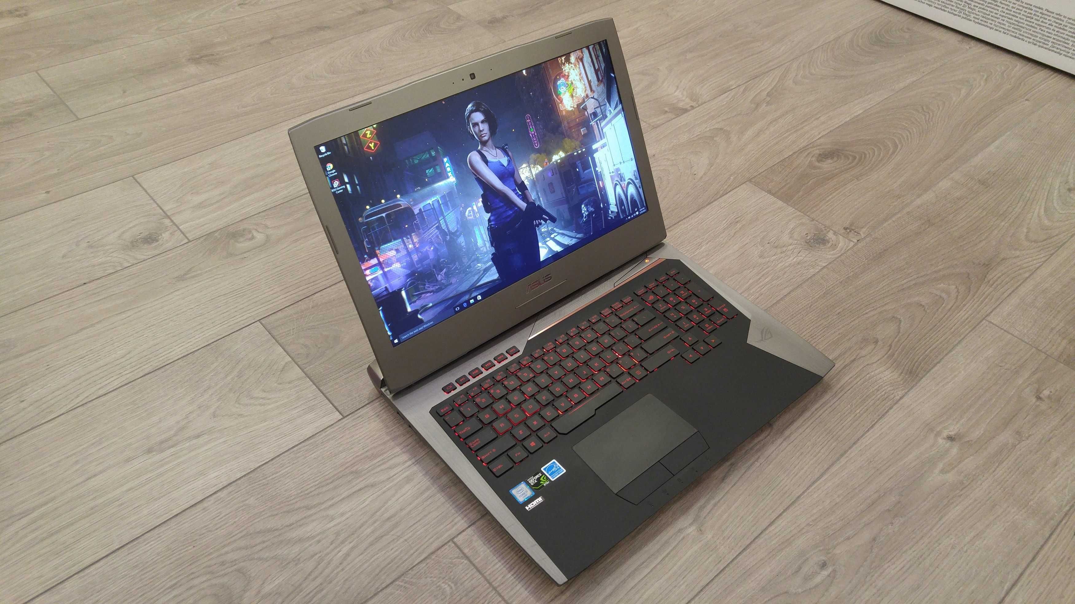 Laptop gaming Asus Rog Strix, intel core i7-, video 6 gb ,17,3 inch