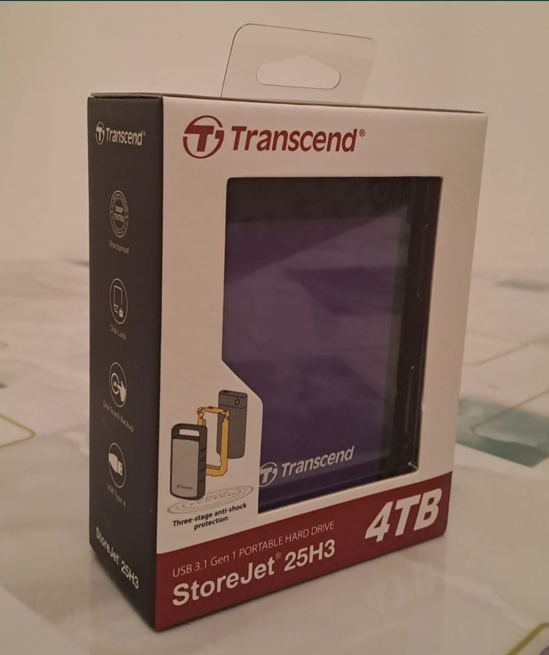 Внешний жесткий диск Тranscend 4TB.