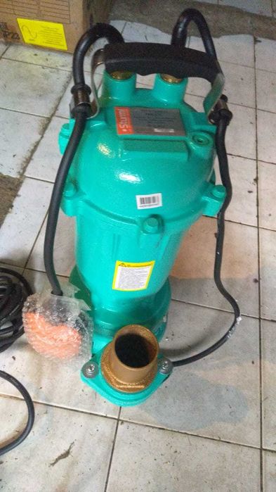 Насос фекальный с ножом. Новый 750 ватт  Уценка.