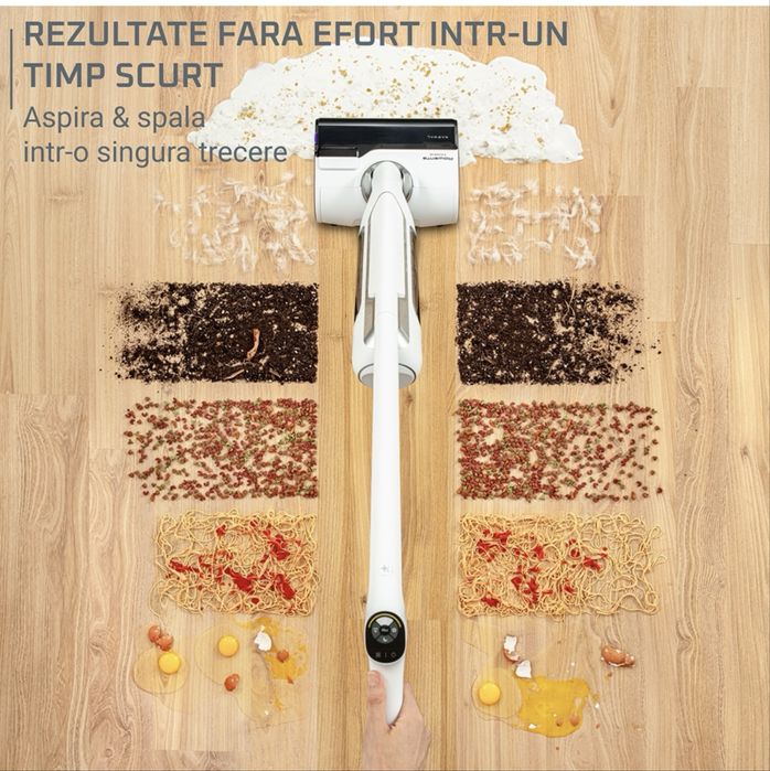 Aspirator vertical cu spalare ROWENTA All In One X-Clean 10