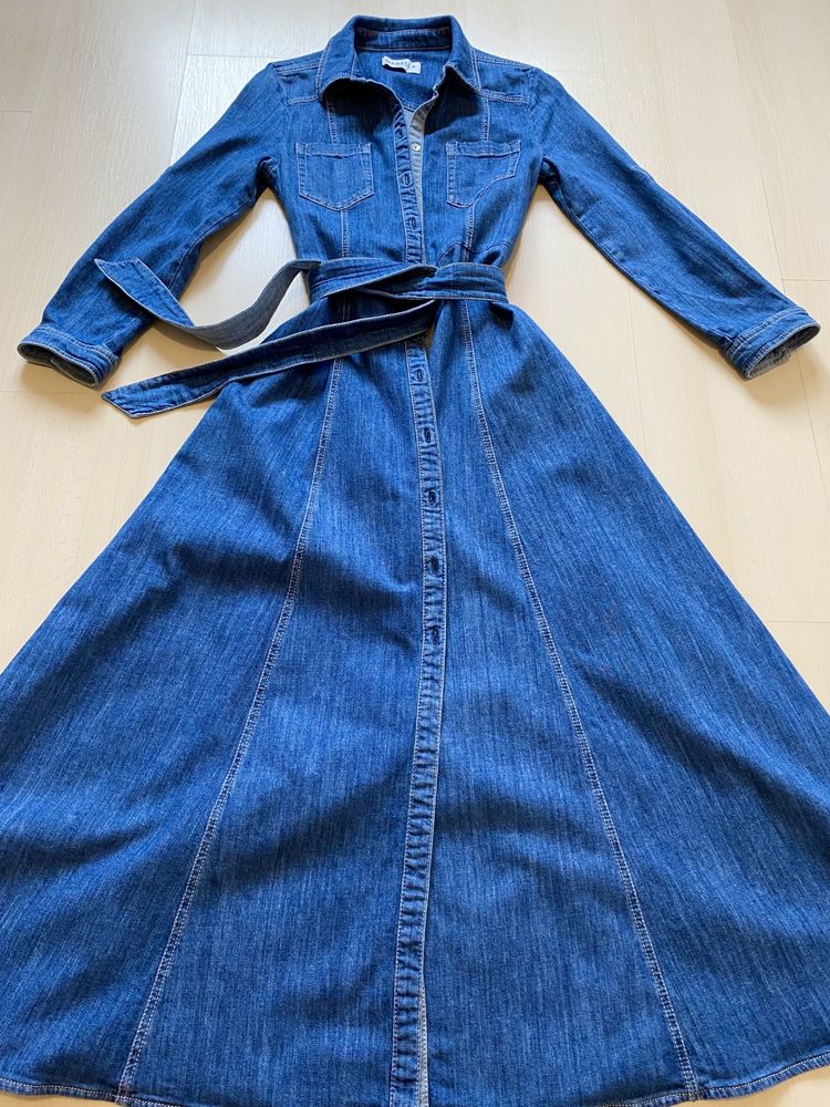 Rochie Marella din denim, măsura 38