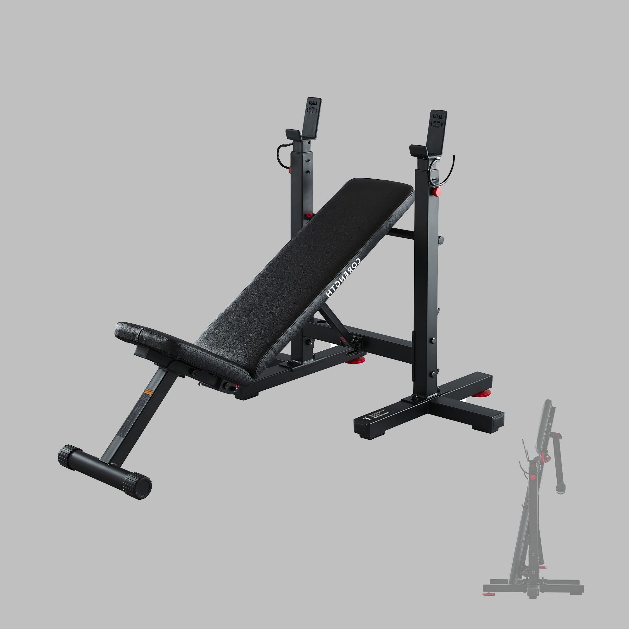 Bancă înclinată pliabilă - produs resigilat (nou) Decathlon