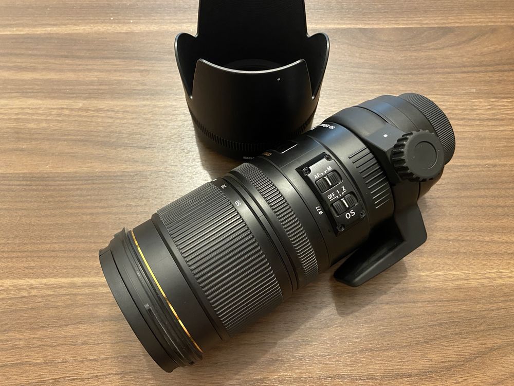 Raritate! Sigma 50-150mm f2.8 APO DC HSM OS montură Nikon