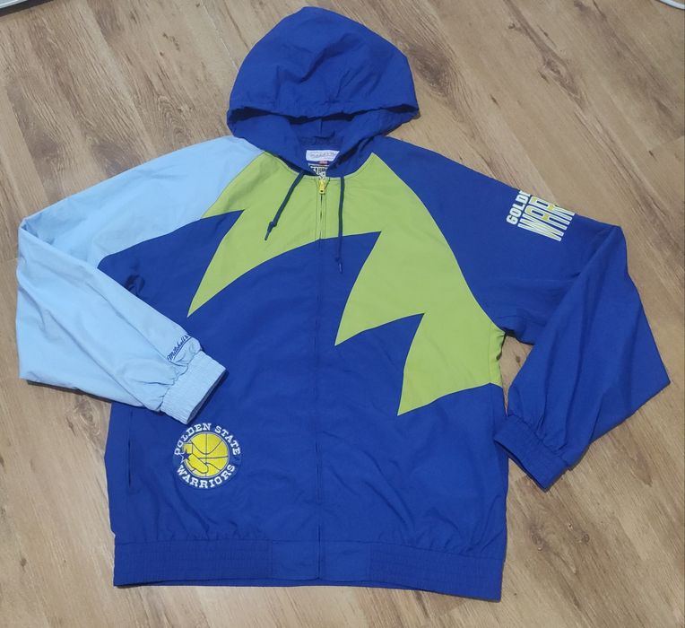 Jachetă NBA Mitchell & Ness Golden State Warriors marimea L/XL