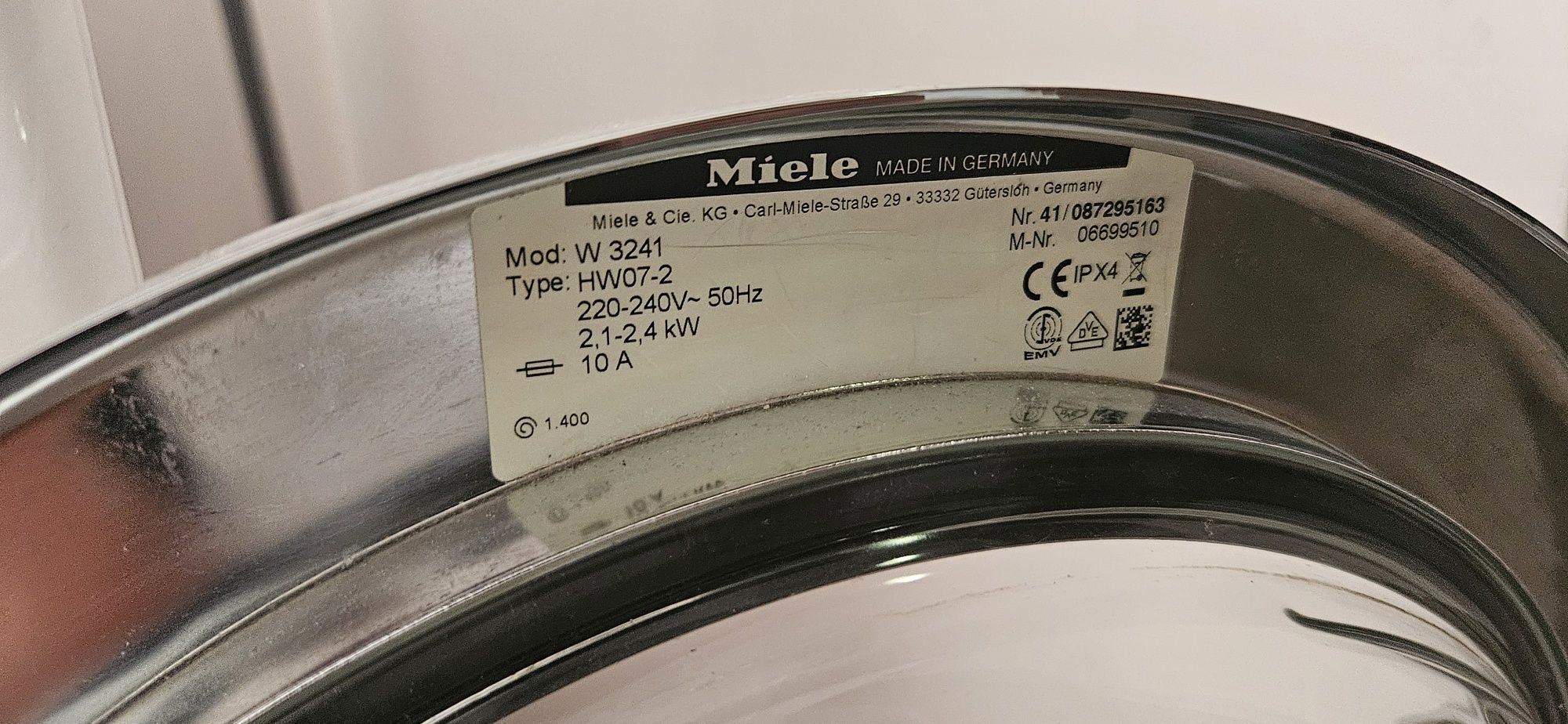 Пералня    Miele