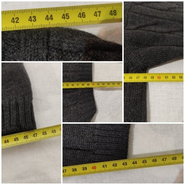 Pulover Fabiana Filippi mărime L dama wool lână lînă cardigan sweatshi