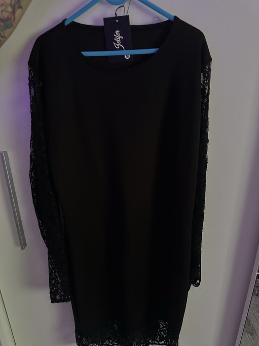 rochie neagra de seara M