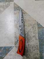 Кнопачный Нож с чехлом новый