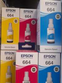 Чернила Epson 664 оригинал