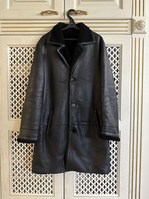 Продам кожанную дубленку