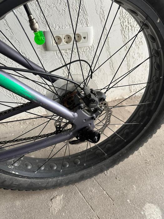 Bicicleta MTB-Fat Bike, roti 26 Inch, Frane Mecanice Disc, -A-