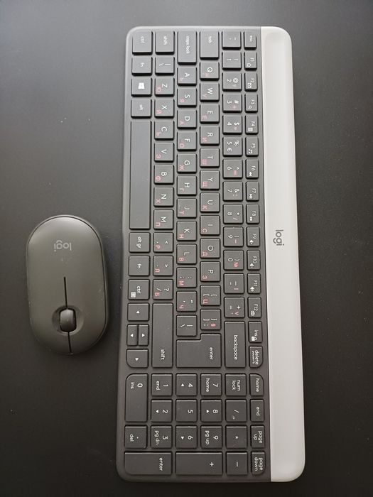клавиатура и мишка Logitec