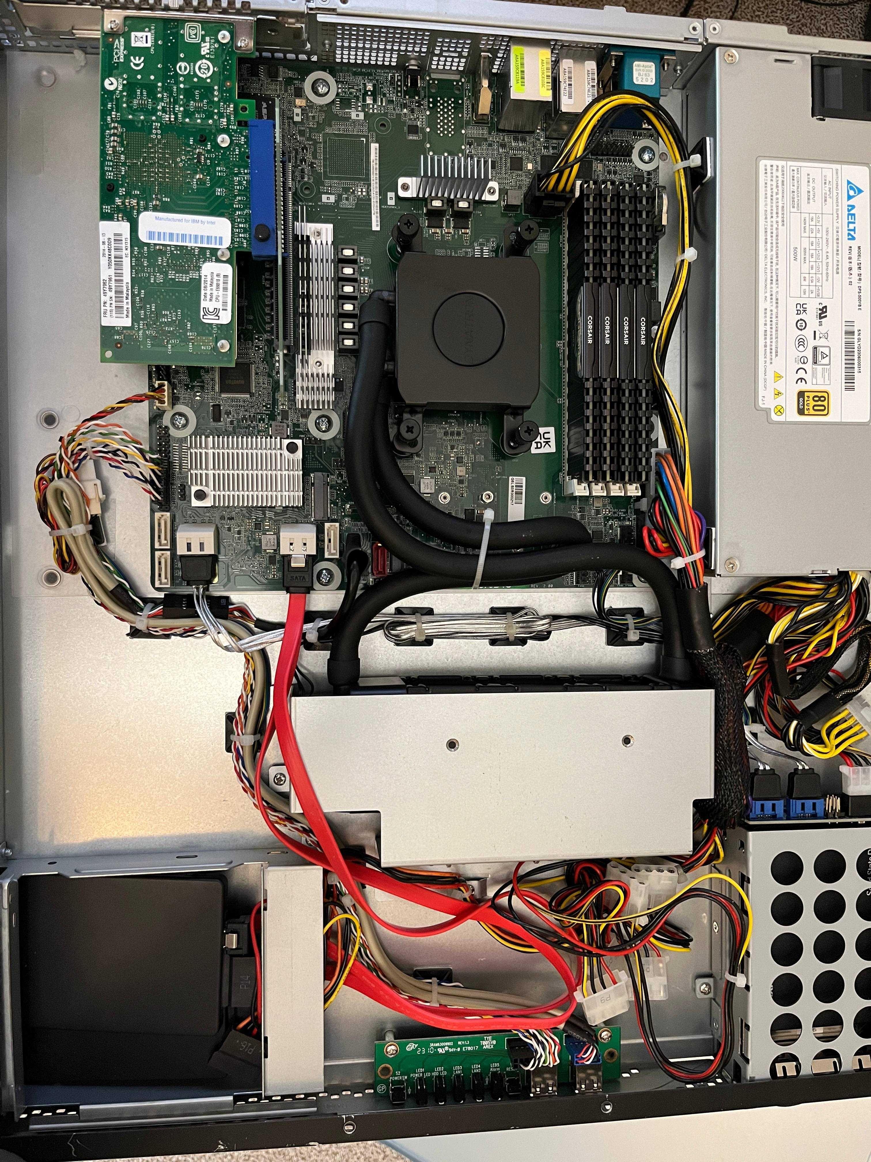 Сървър 1U Asrock Rack Ryzen 9 5950x X570D4U 128GB DDR4 Ram