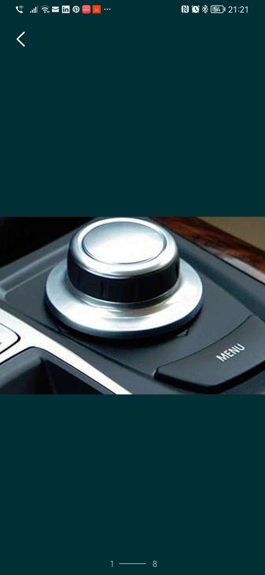 Joystick Idrive i-drive joystick navigatie BMW