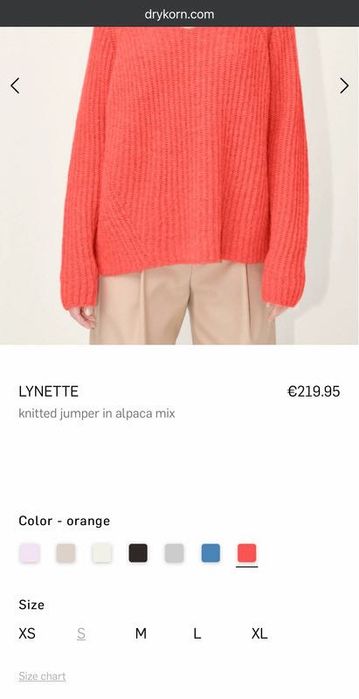 Pulover Drykorn nou din amestec de lână alpaca