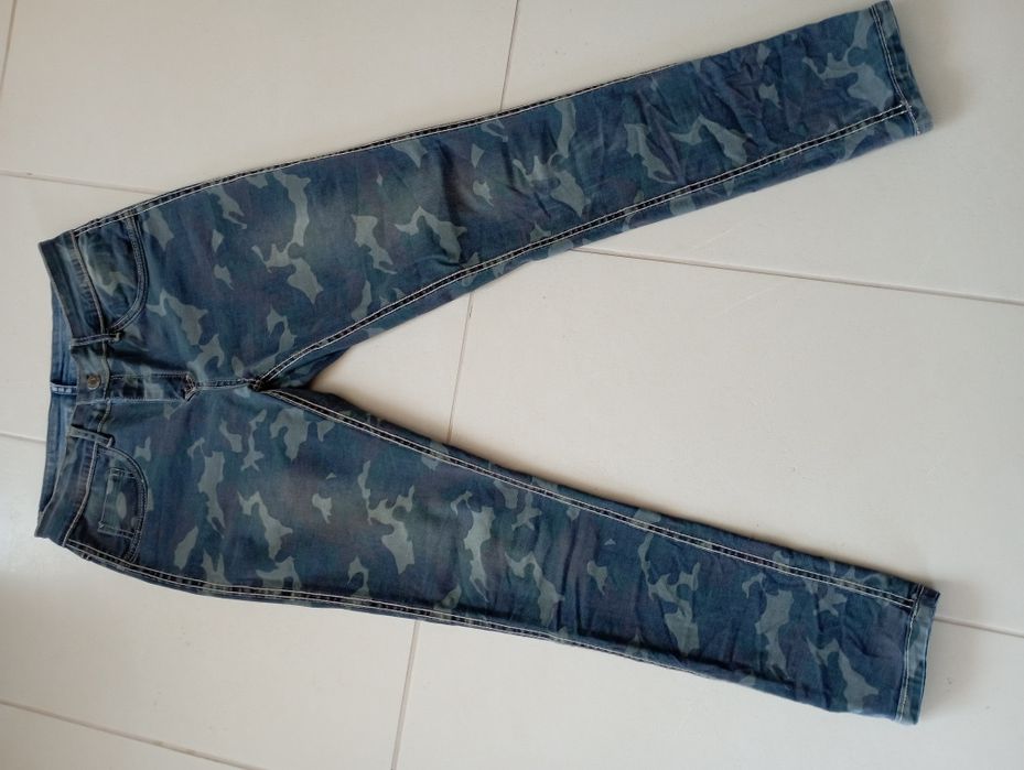 Blugi de dama cu 2 fețe