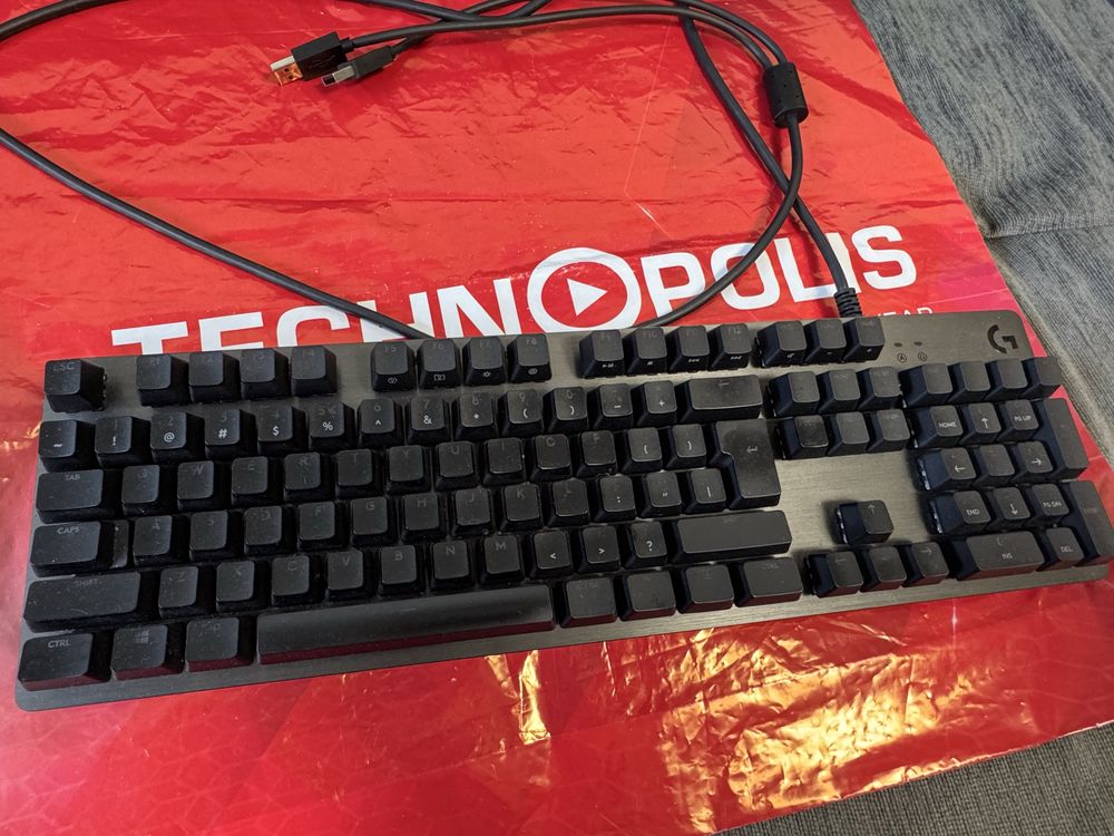 Клавиатура LOGITECH G512 GX Brown Carbon
