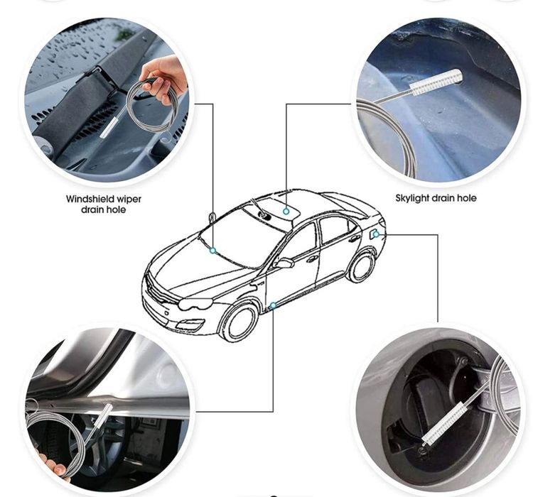 Perie pentru trapa auto