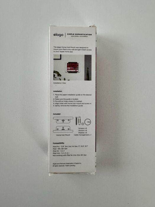 Suport tableta iPad Apple, Elago, Home Hub