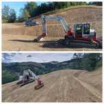 Mini excavator inchiriez prestări servici buldoexcavator buldozer