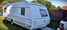 Rulota Tabbert Vivaldi 560TD  Accept anumite schimburi auto