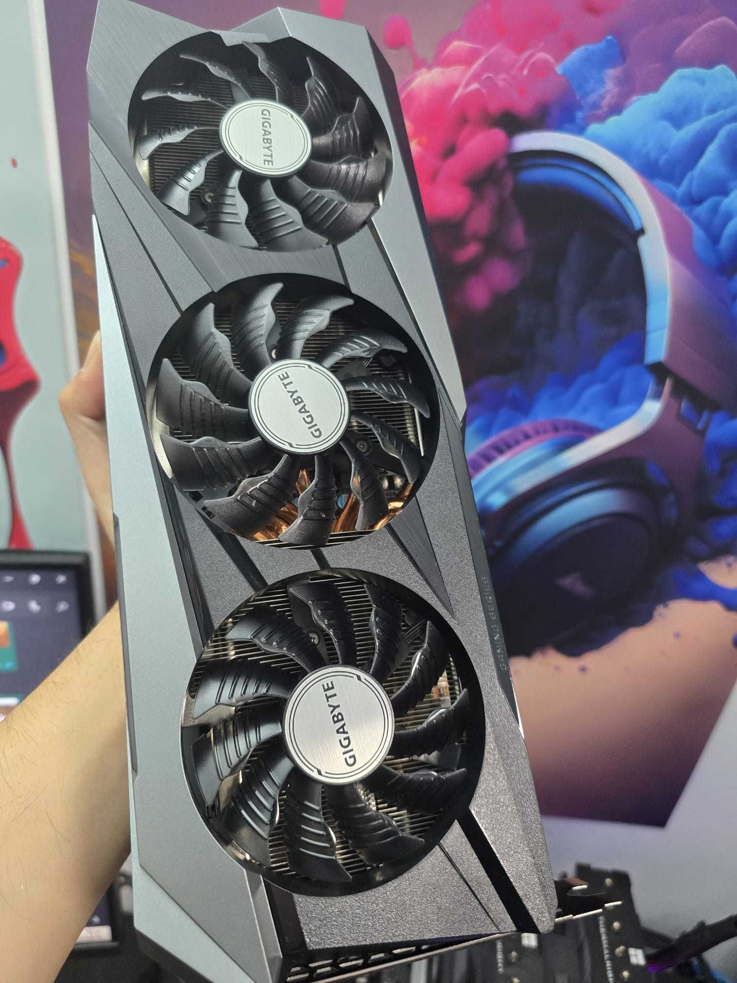 Placa video RTX 3070 Ti GIGABYTE GAMING OC LHR 8GB GDDR6X 256-bit