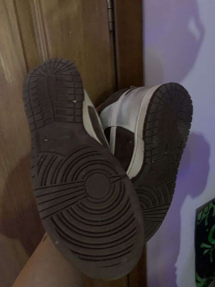 Nike Dunk High Light Chocolate