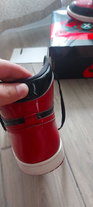 Jordan 1 patent bred full box