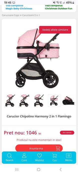 Vand carucior copil 0-3 ani