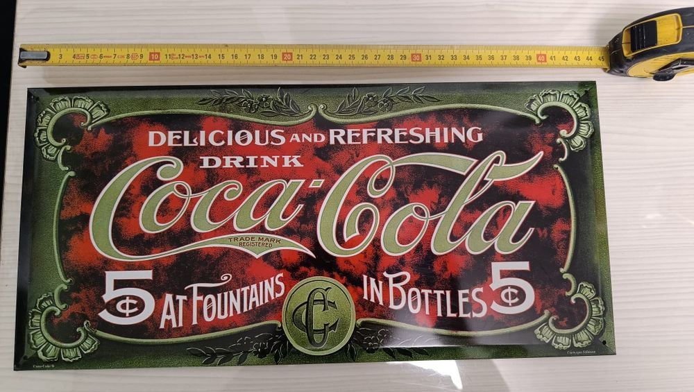 Vând postere metalice Coca-Cola