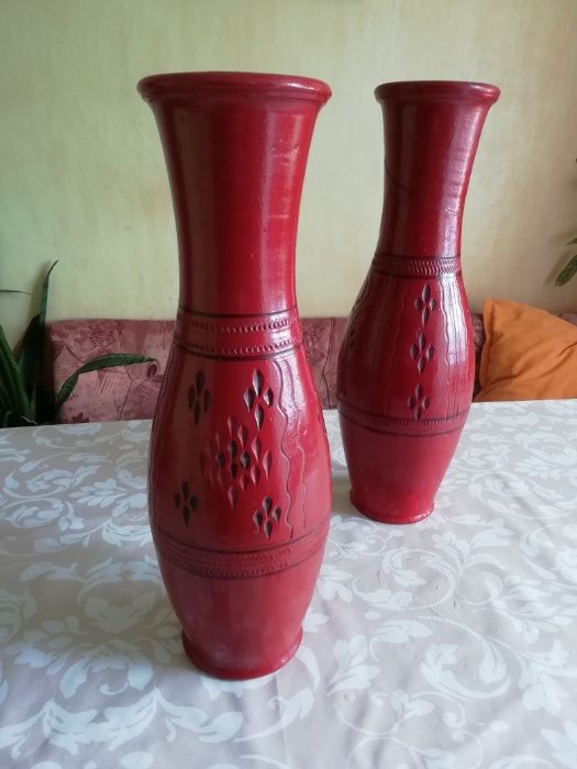 Керамична ваза + подарък