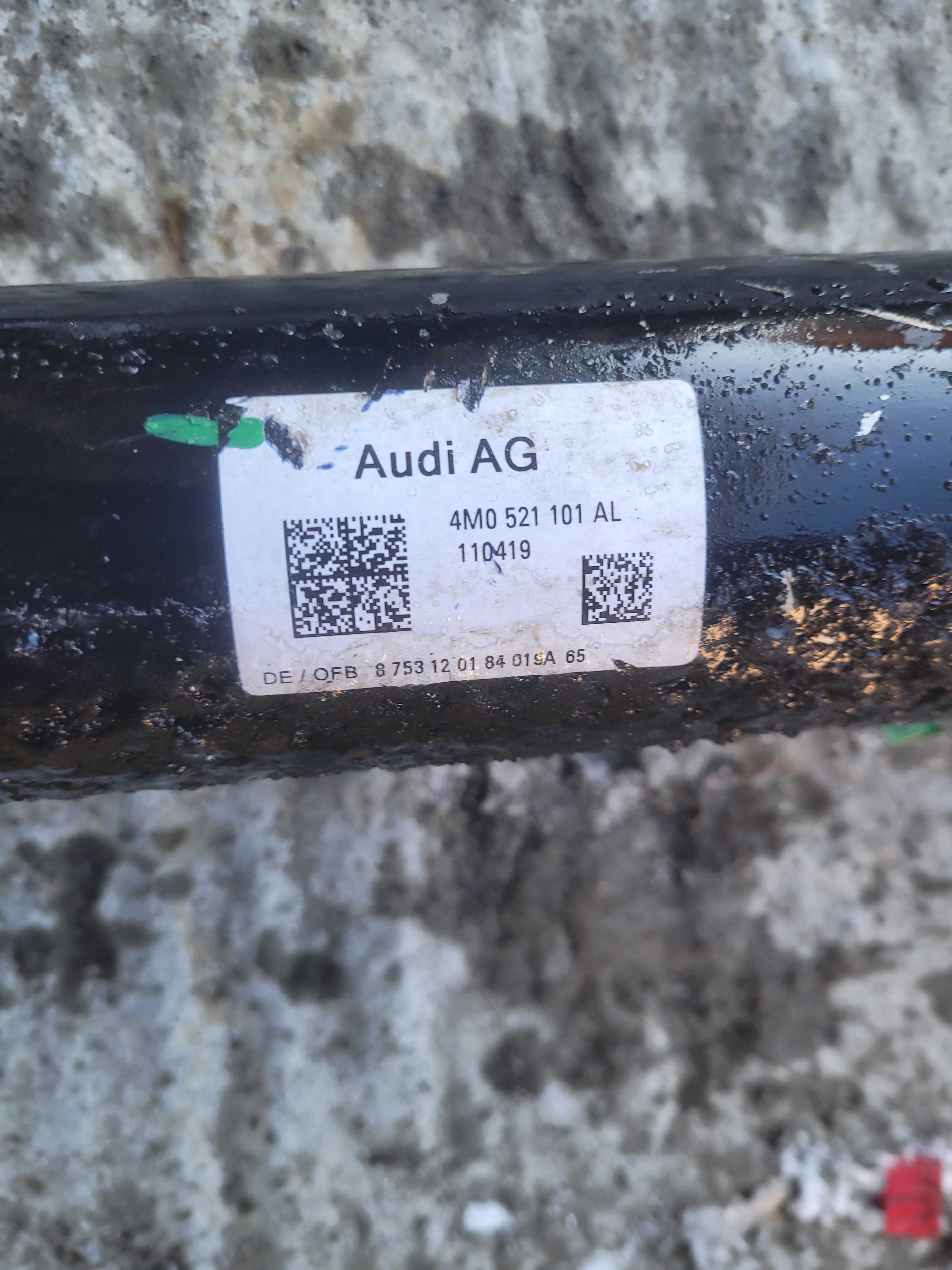 Cardan Audi Q7 Q8 4M 2019 cod OEM 4M0521101AL