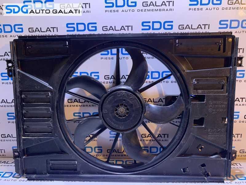 Ventilator Electroventilator Complet cu Modul VW Beetle 1.6 TDI CAYC 2011 - 2016 Cod 1K0121203AN 1K0121205AF 3135103803 1137328616 [M3861]