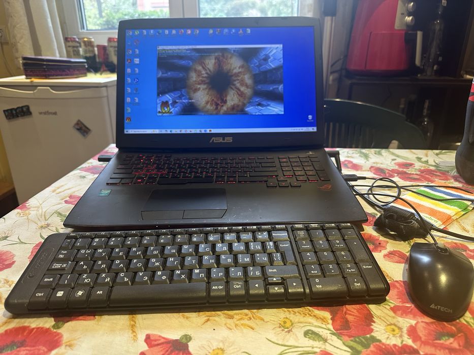 laptop asus g751jy i7 gtx 980m лаптоп