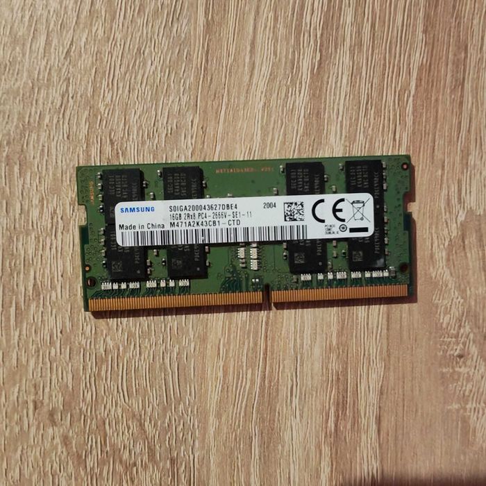 Memorie RAM Laptop Samsung 16GB 2666 MHz - Testata, M471A2K43CB1-CTD